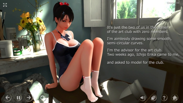 秘密画室 秘密のアトリエ The Secret Atelier Steam官中步兵版 电脑汉化 PC端中文汉化优化版