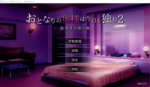 隔壁太太今天也独自一人2 双端汉化版 最新汉化资源